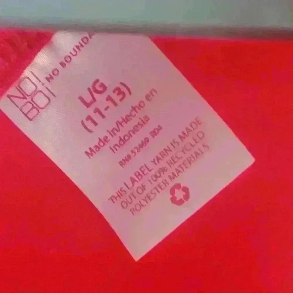 Pink No Boundaries Tank Top. SZ Lg. - Picture 3 of 3